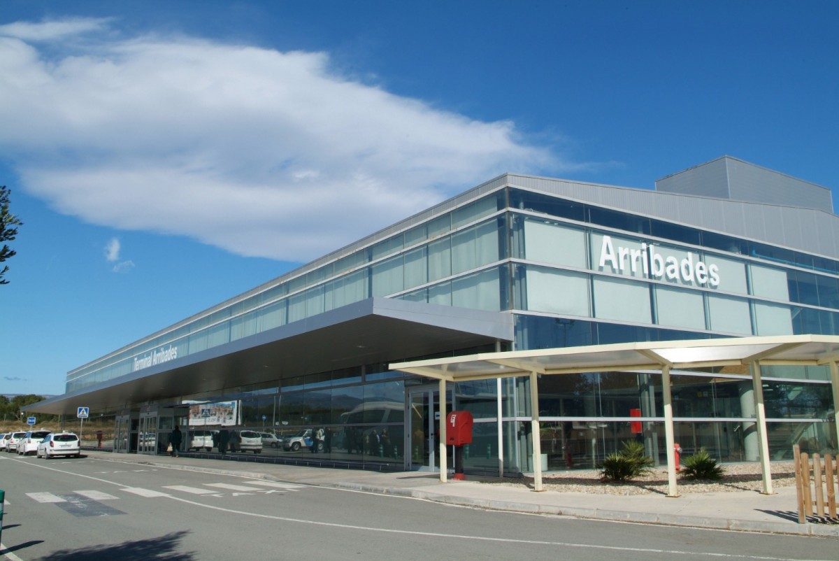 Una imatge de l'aeroport de Reus 