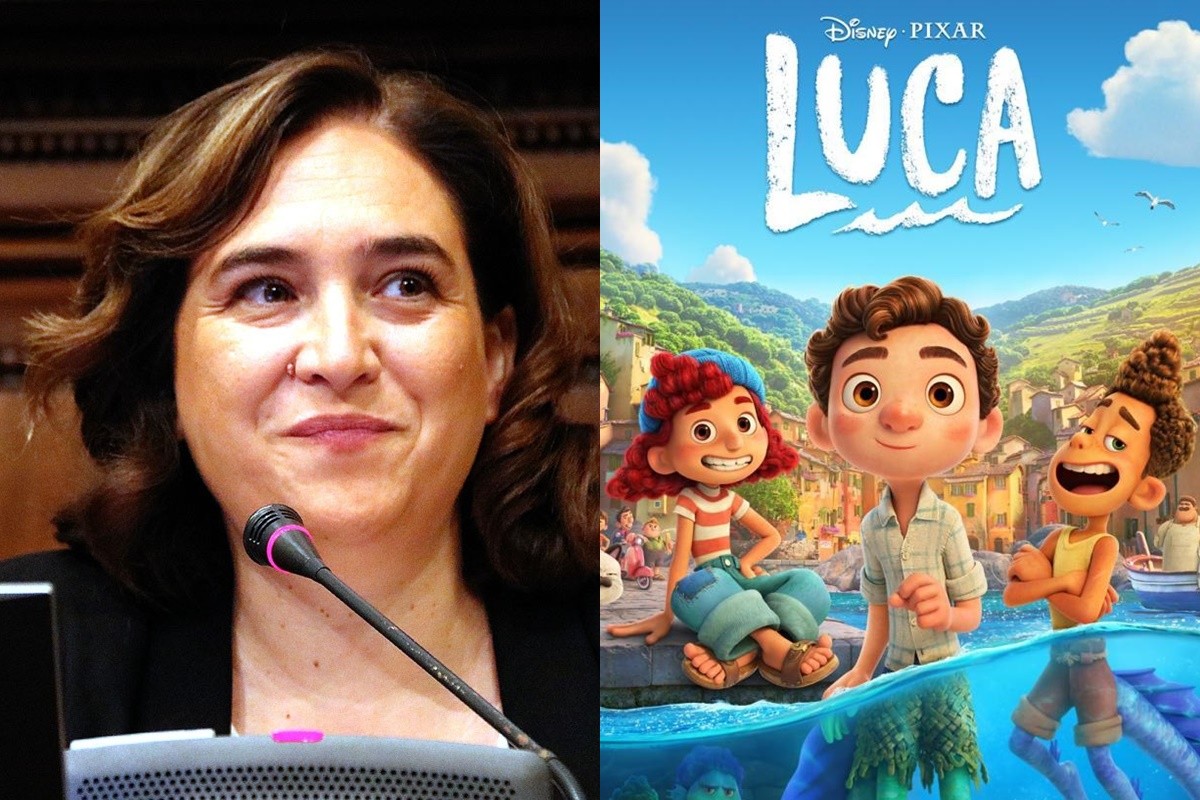 Ada Colau i la nova pel·lícula de Pixar, Luca