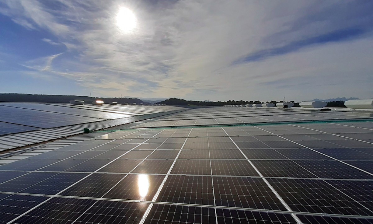Instal·len a Sallent la planta fotovoltaica més gran de Catalunya