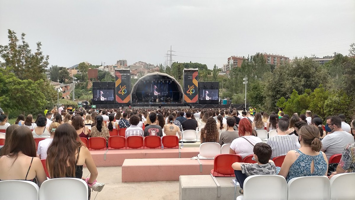 1.342 persones han pogut gaudir del festival Los40 Primavera Pop a Rubí