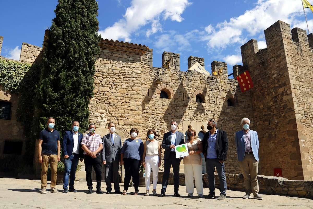 Presentació de la campanya d’estiu al Castell de Montsonís, a la Noguera