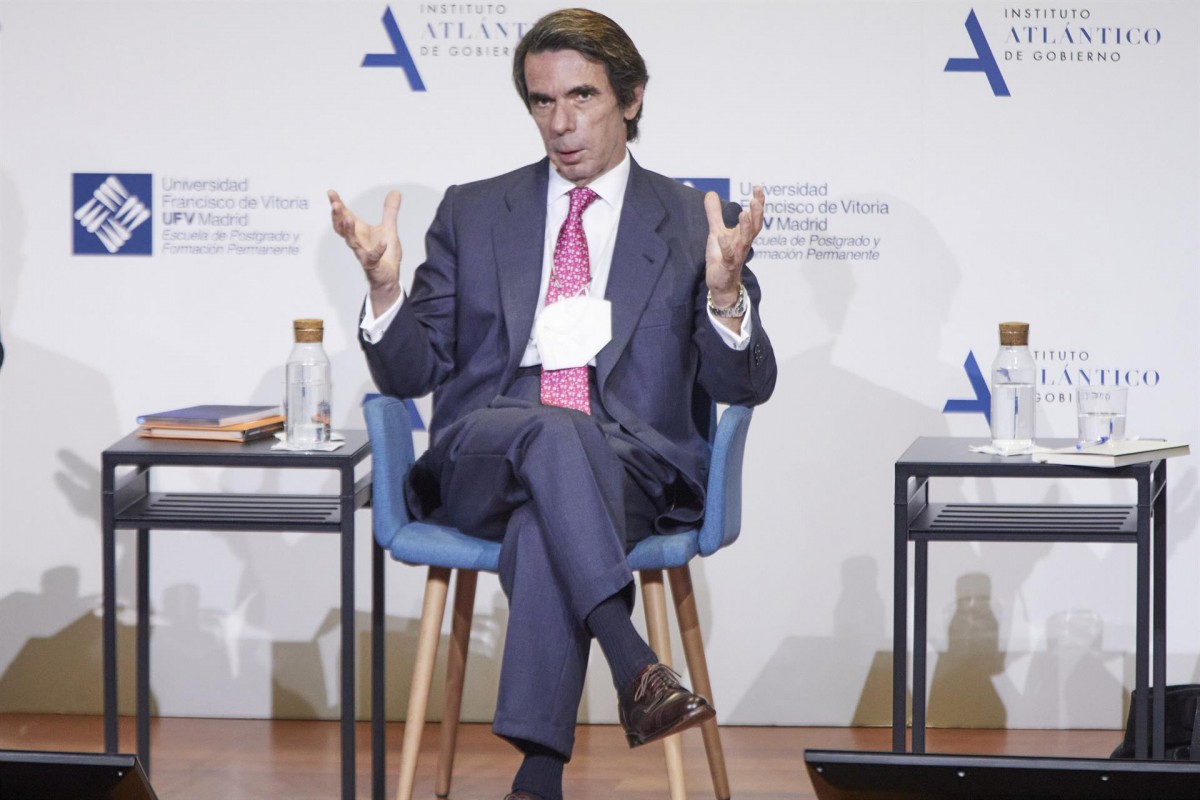 José María Aznar a l'Instituto Atlántico de Gobierno.