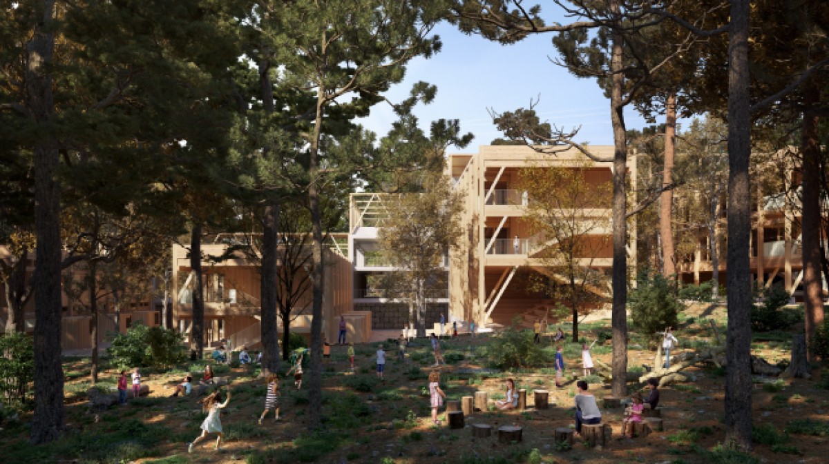 Un edifici que pretén fomentar la consciència ambiental entre l'alumnat