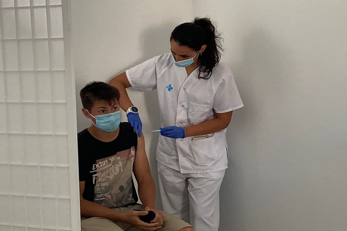 A finals de juny Salut va obrir la vacunació a les persones d'entre 16 i 29 anys.