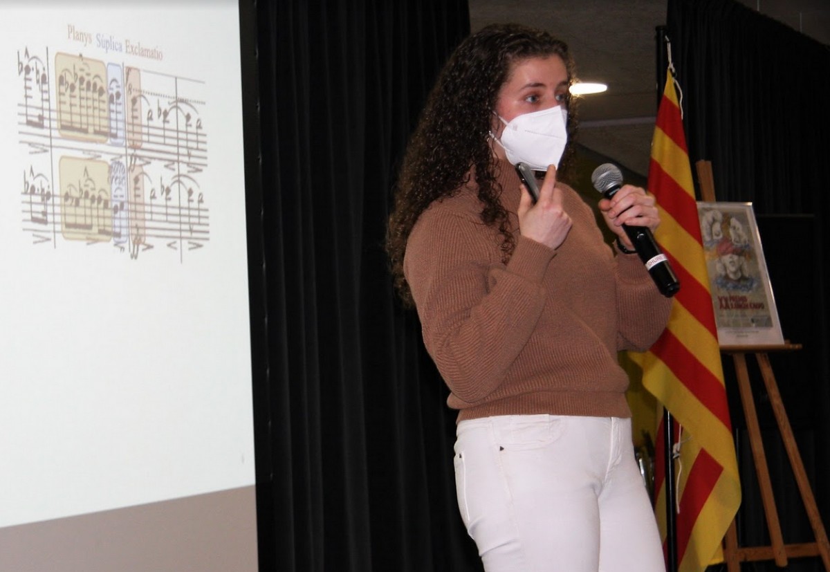 Maria Subirats Múria, alumna tortosina premiada pel seu treball de recerca en diferents universitats catalanes