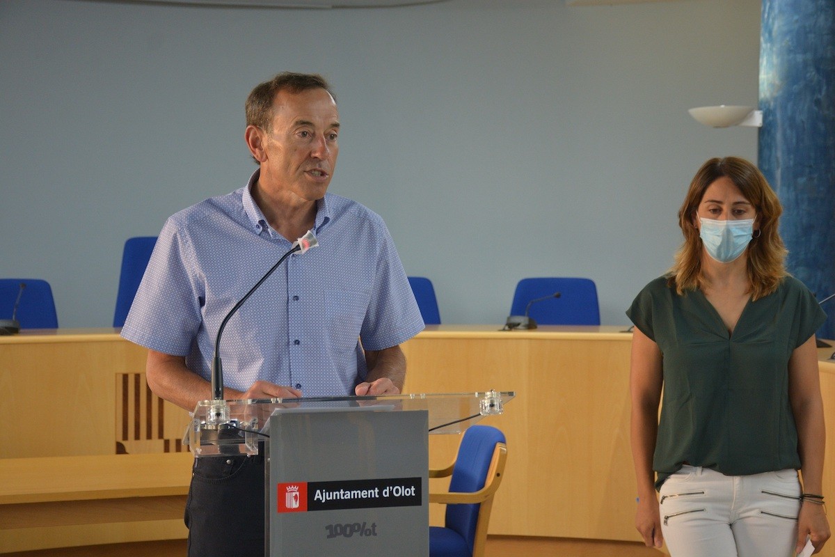 Pep Berga i Laurà Darné han presentat les dades dels projectes Singular i +60.
