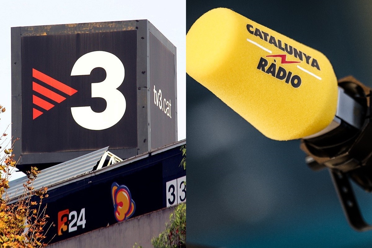 Imatges corporatives de TV3 i Catalunya Ràdio.