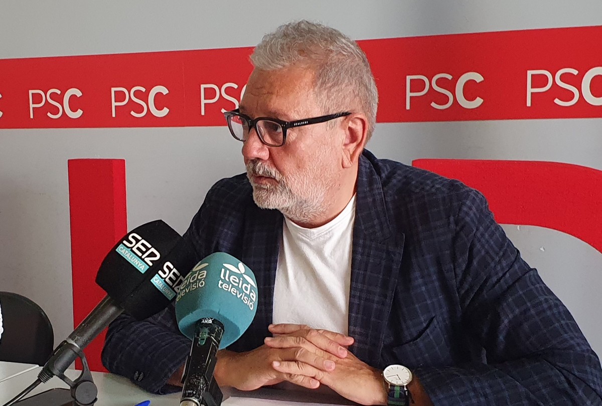 Fèlix Larrosa, líder del PSC de Lleida