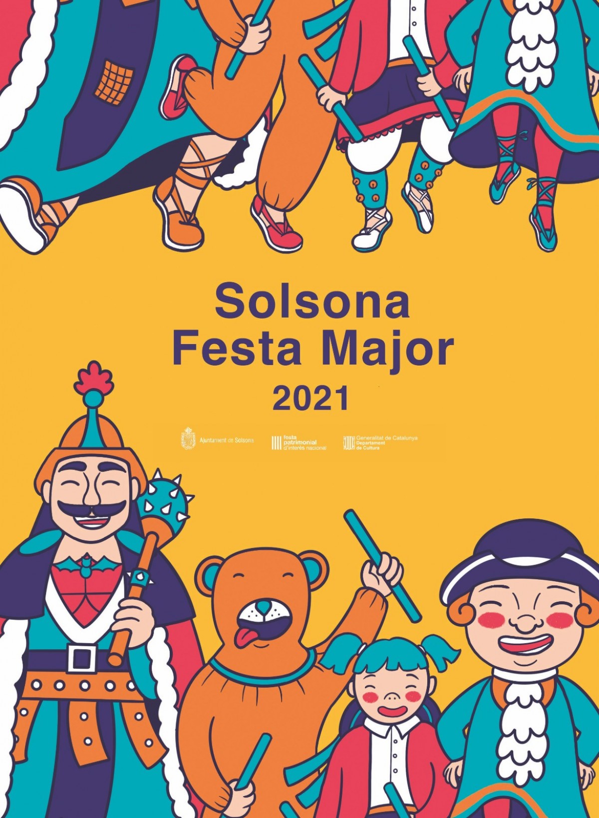 Cartell de la Festa Major de Solsona 2021