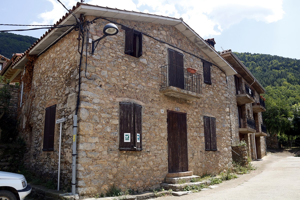L'edifici de Cal Mestre a Bruguera, a Ribes de Freser 