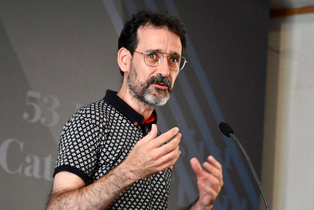 Albert Velasco, conservador del Museu de Lleida a la Universitat Catalana d'Estiu