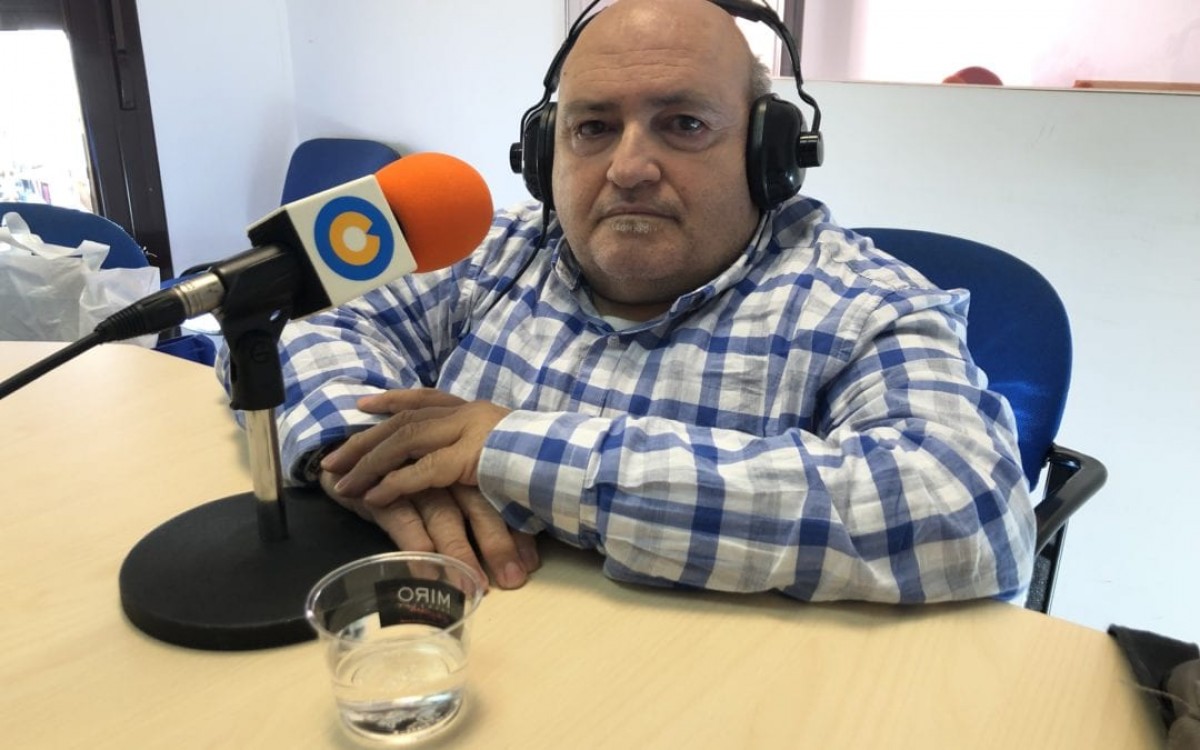 Una imatge de Xavier Nogués a LANOVA Ràdio de Reus 