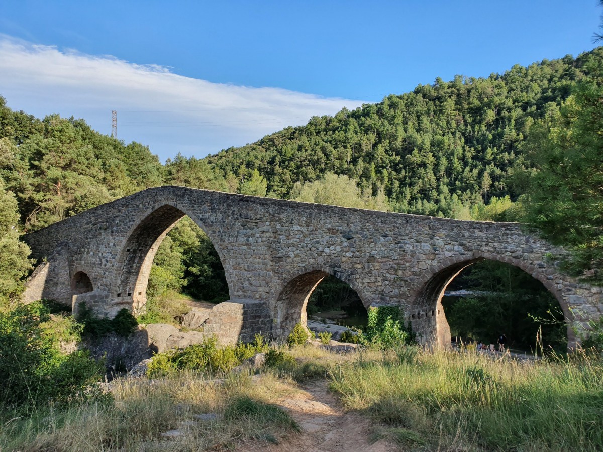 Pont de Pedret (arxiu).