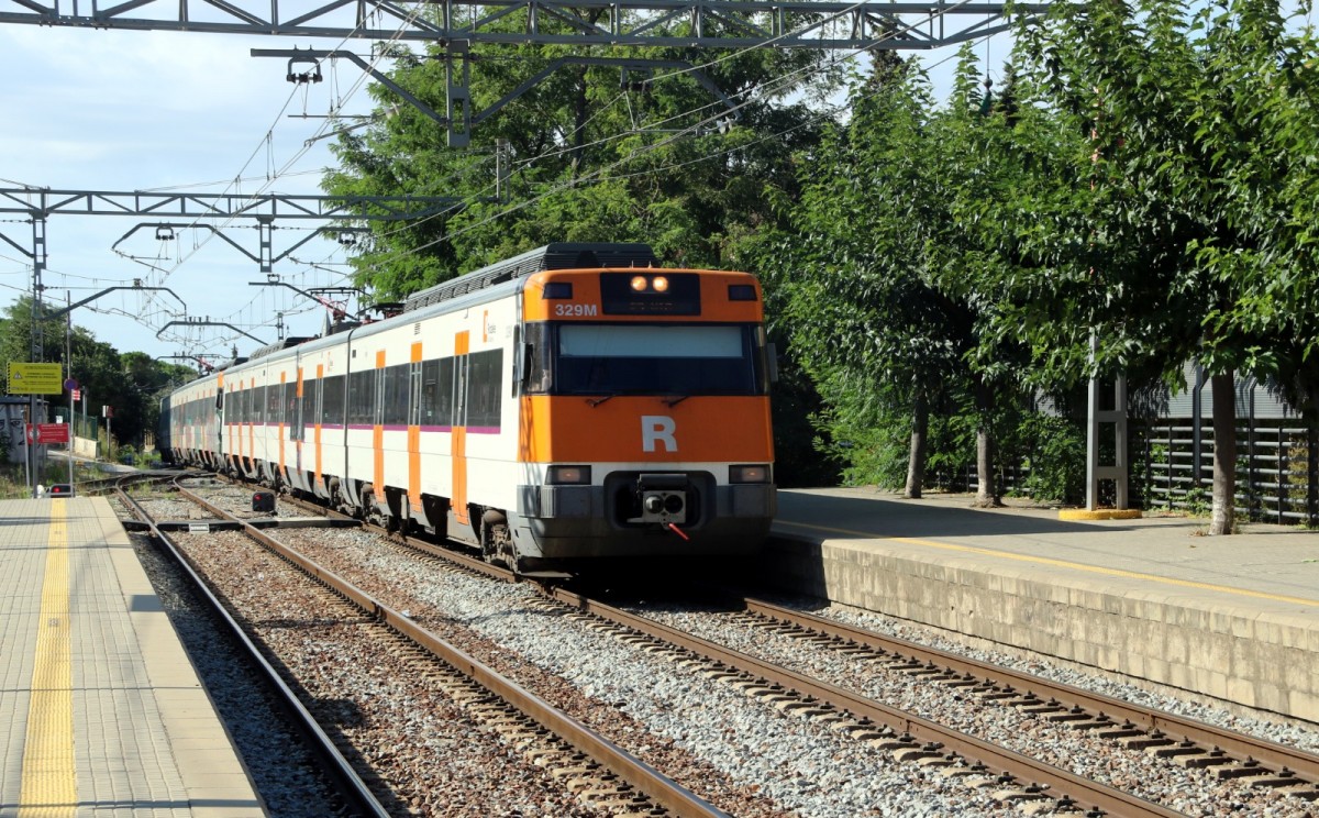 Imatge d'un tren de Rodalies