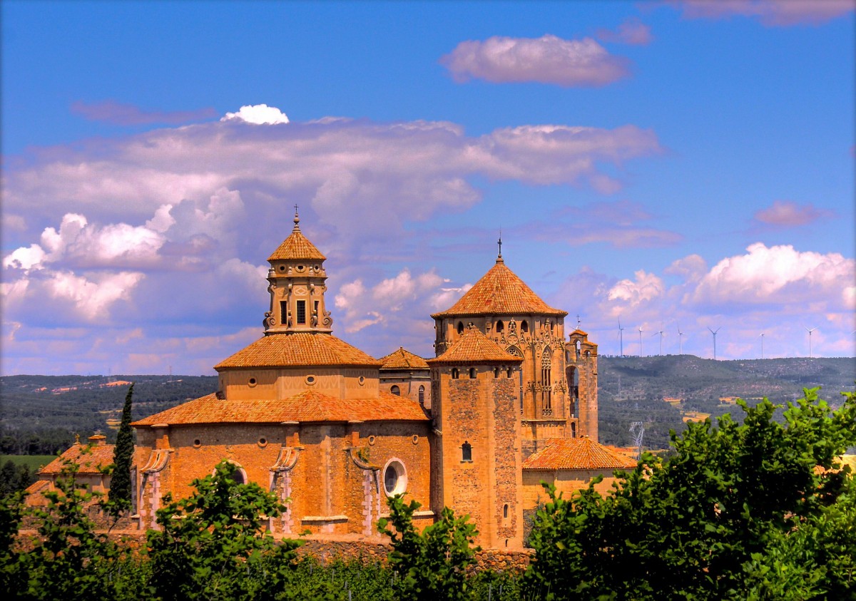 El monestir de Poblet.