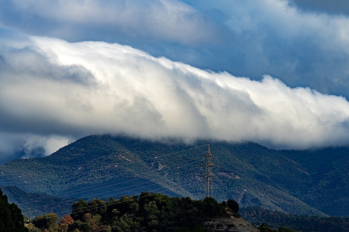 Núvols al Montseny
