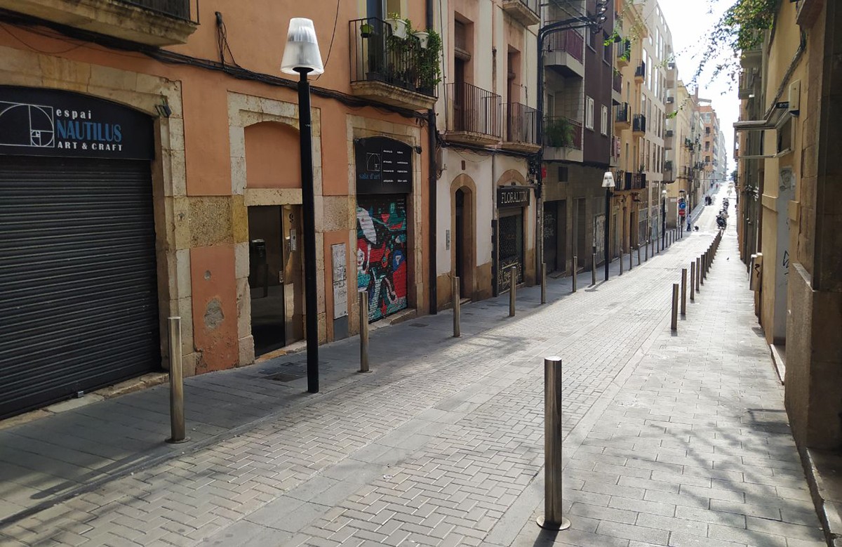 El carrer Redimg de Tarragona.