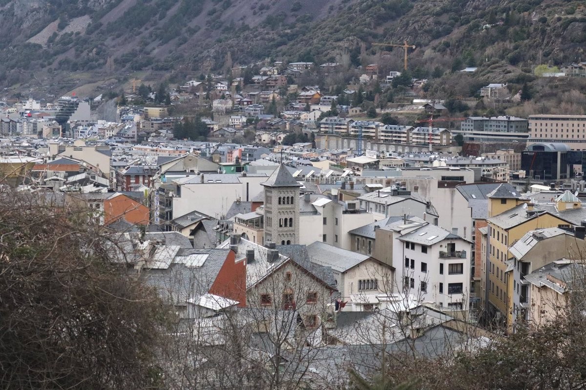 Andorra la Vella, en imatge d'arxiu