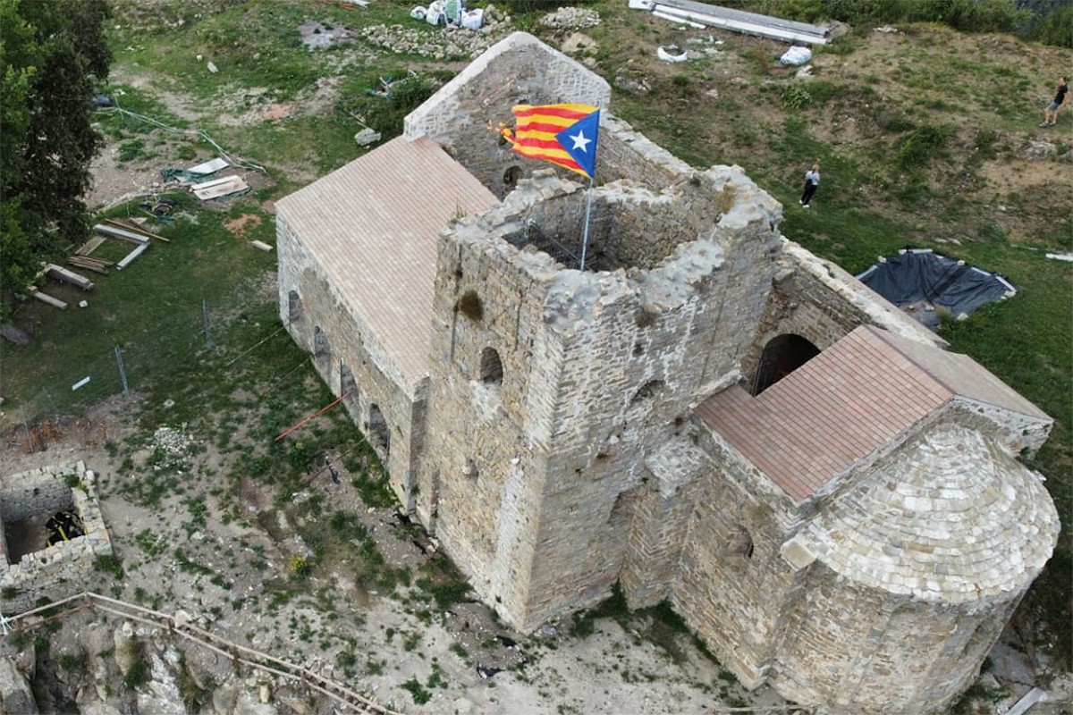 El conjunt monumental del castell de Besora.