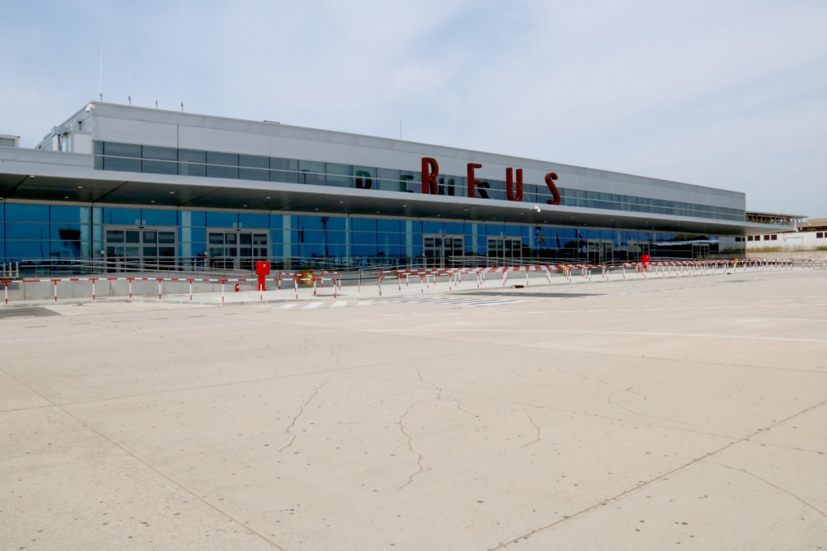 Una imatge de l'aeroport de Reus