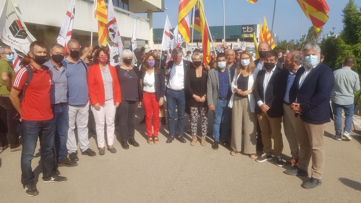 Representants de l'independentisme, a Sardenya.