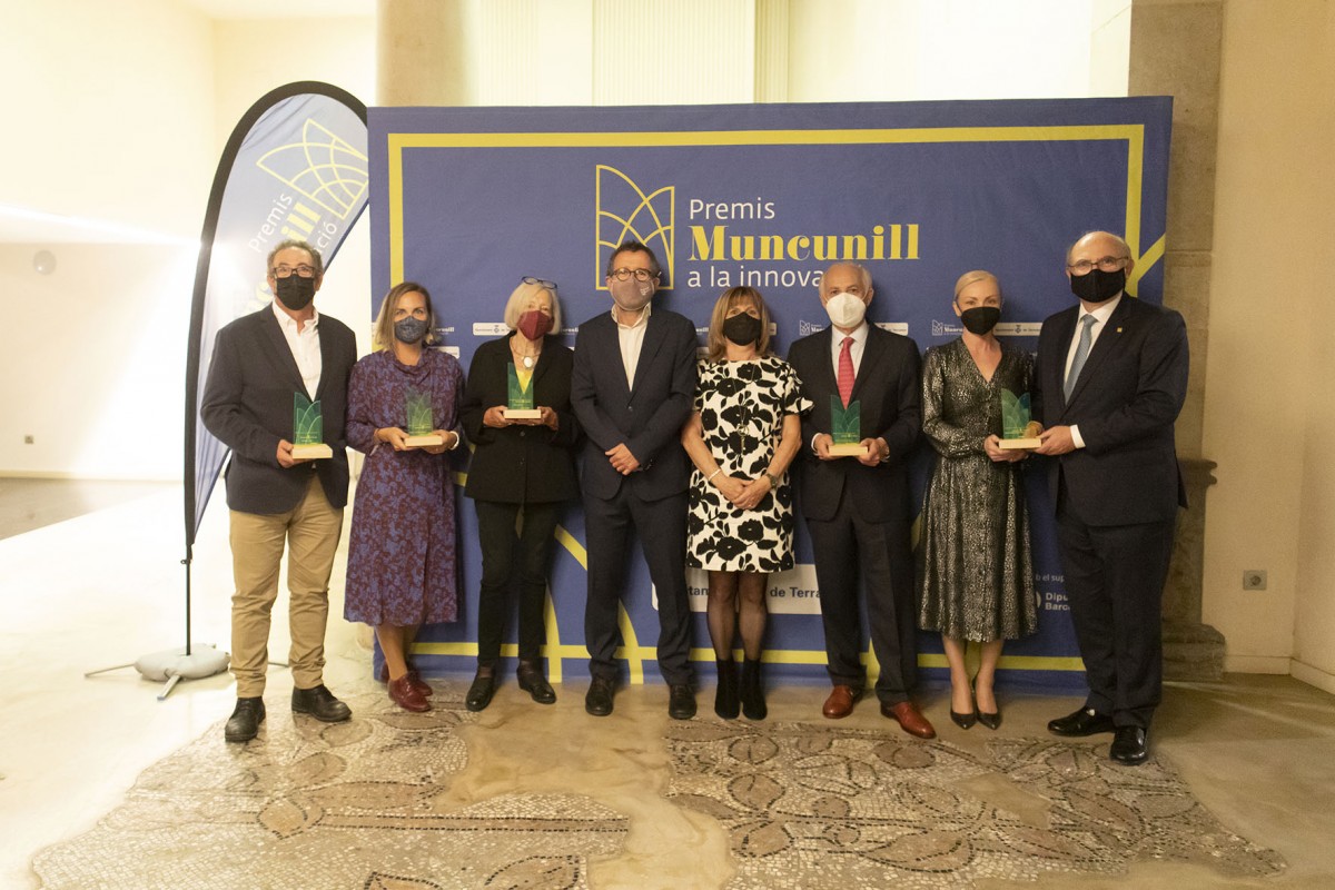 Aquests han estat els guanyadors dels Premis Muncunill a la Innovació 2021. 