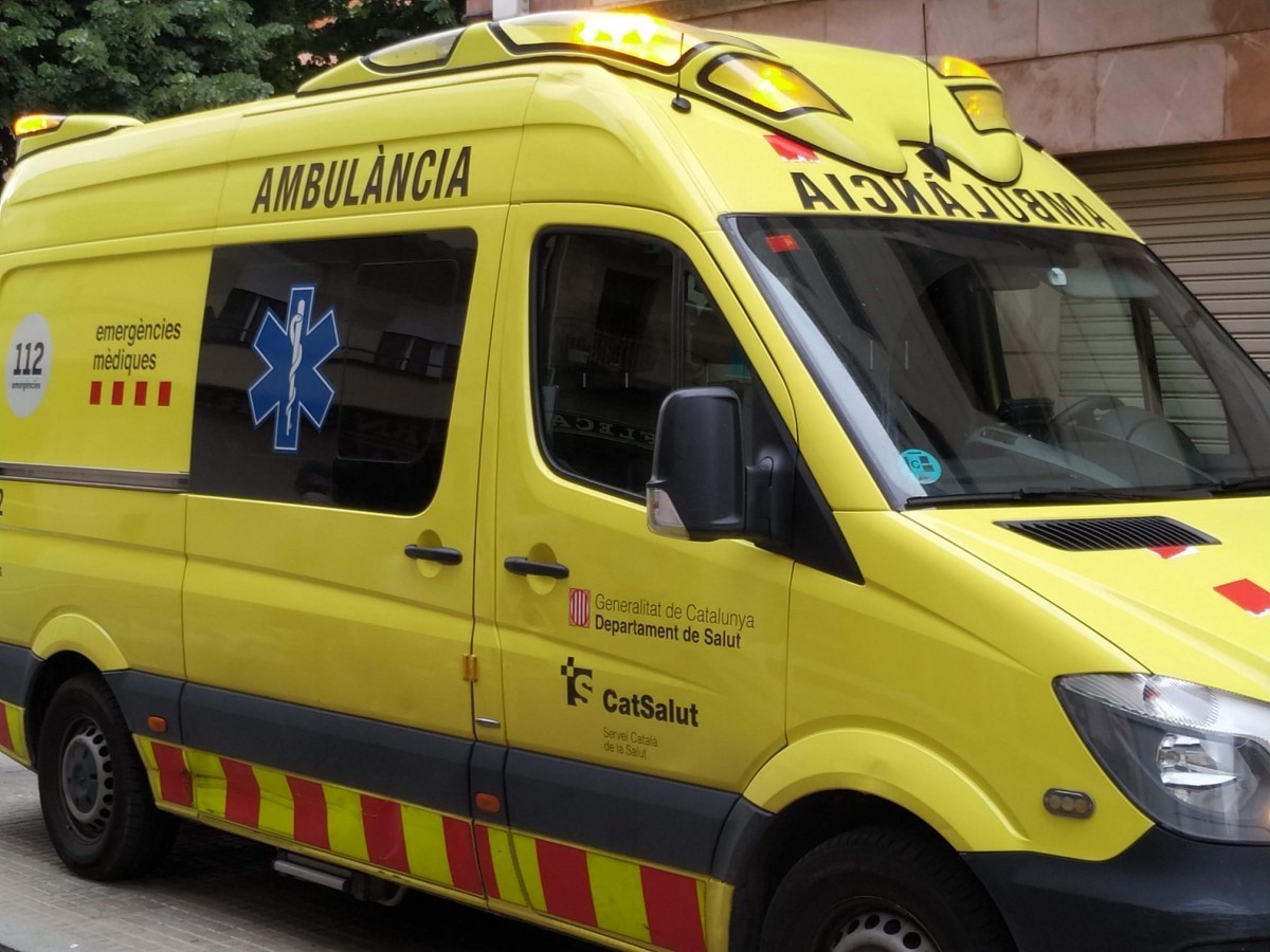 Una ambulància del SEM