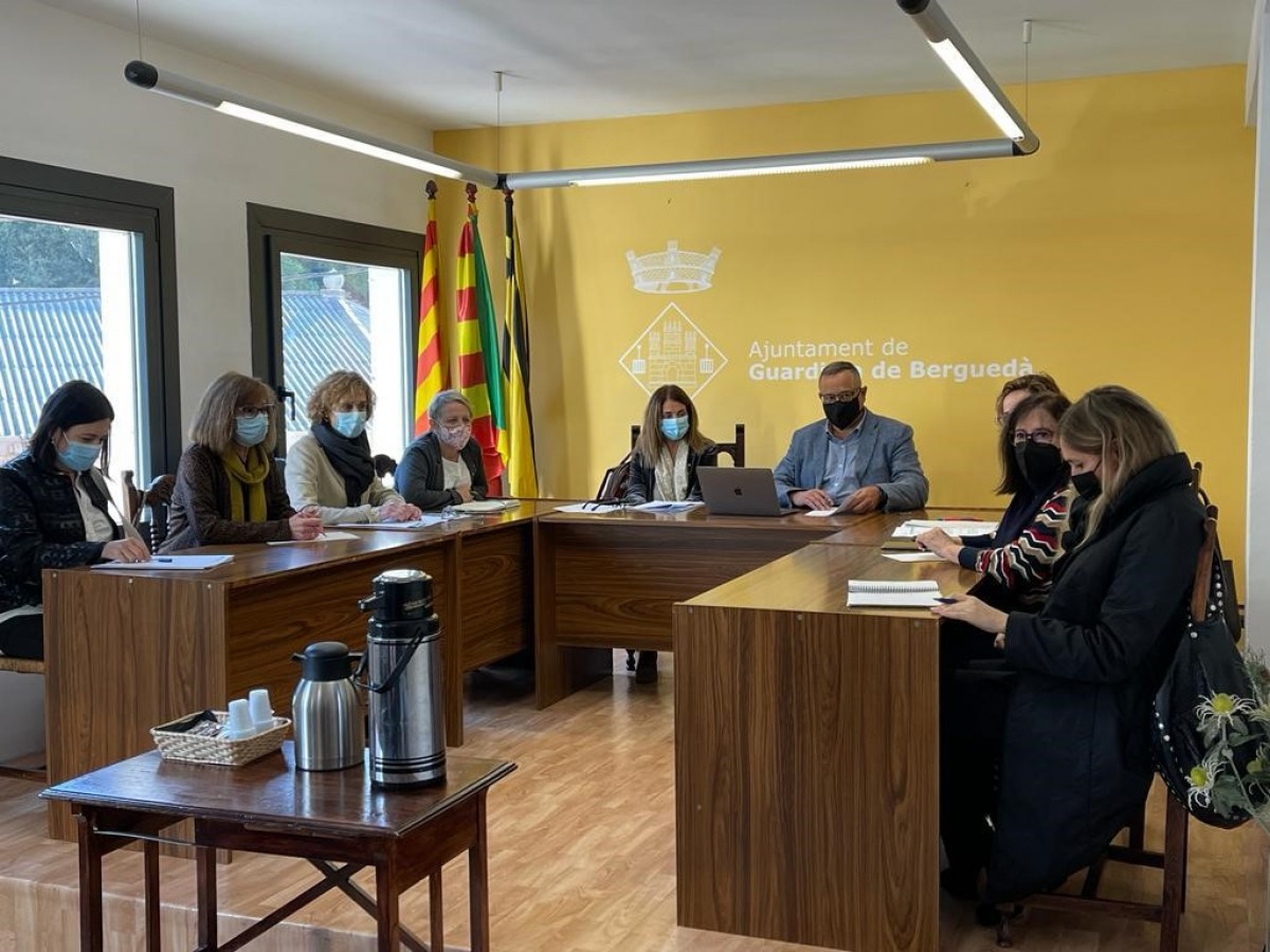 Reunió entre els dirigents de Salut i alcaldes, a Guardiola de Berguedà