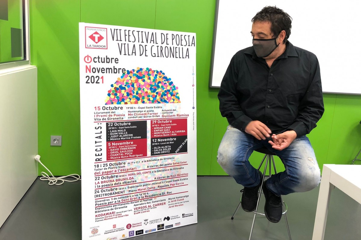 Presentació del sisè Festival de Poesia de Gironella