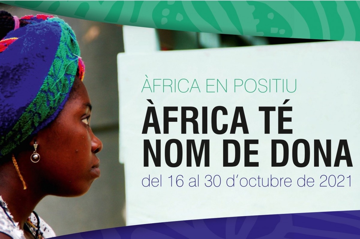 Cartell de la campanya 'Àfrica té nom de dona'