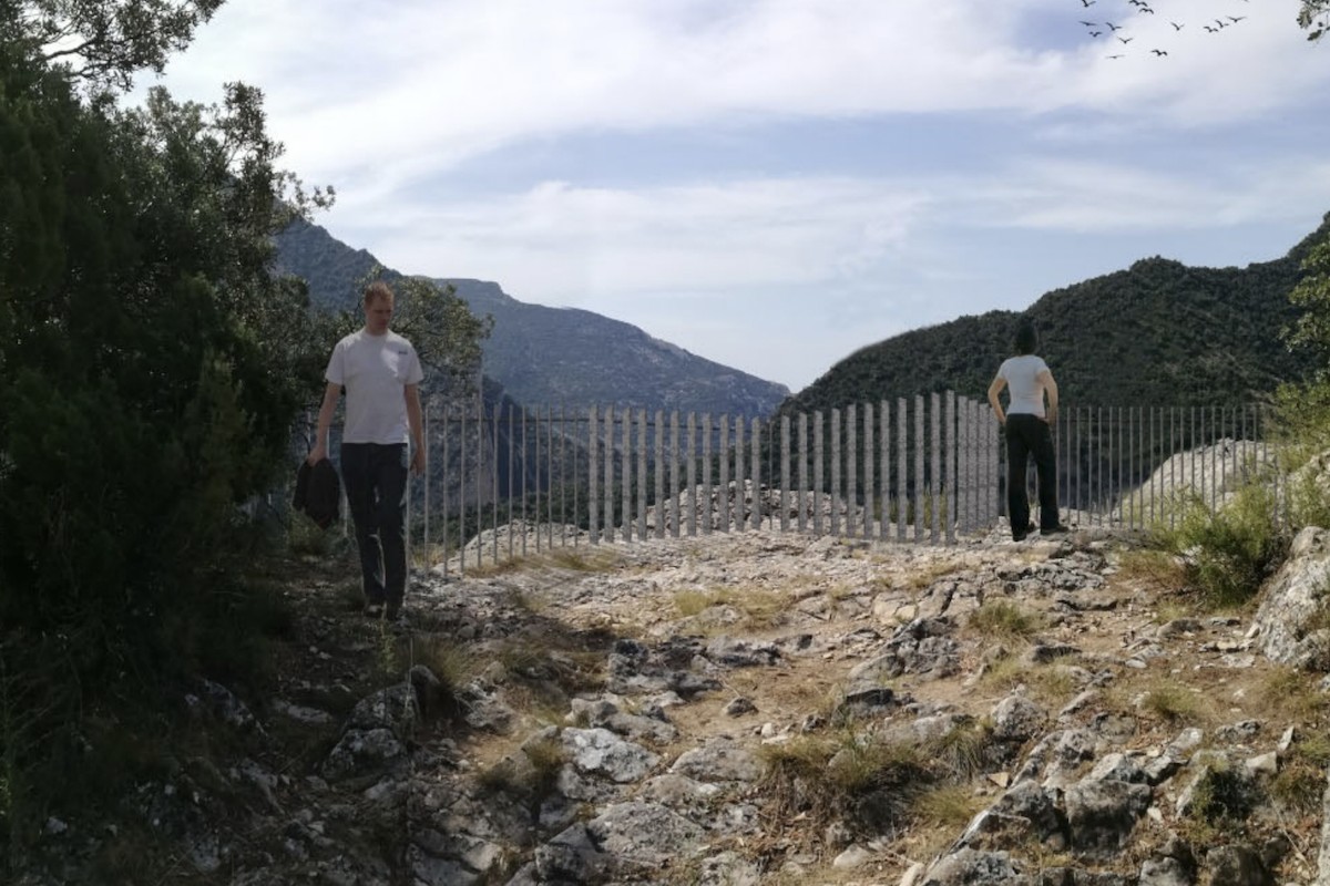 Imatge d'un dels miradors projectats a Roca Regina