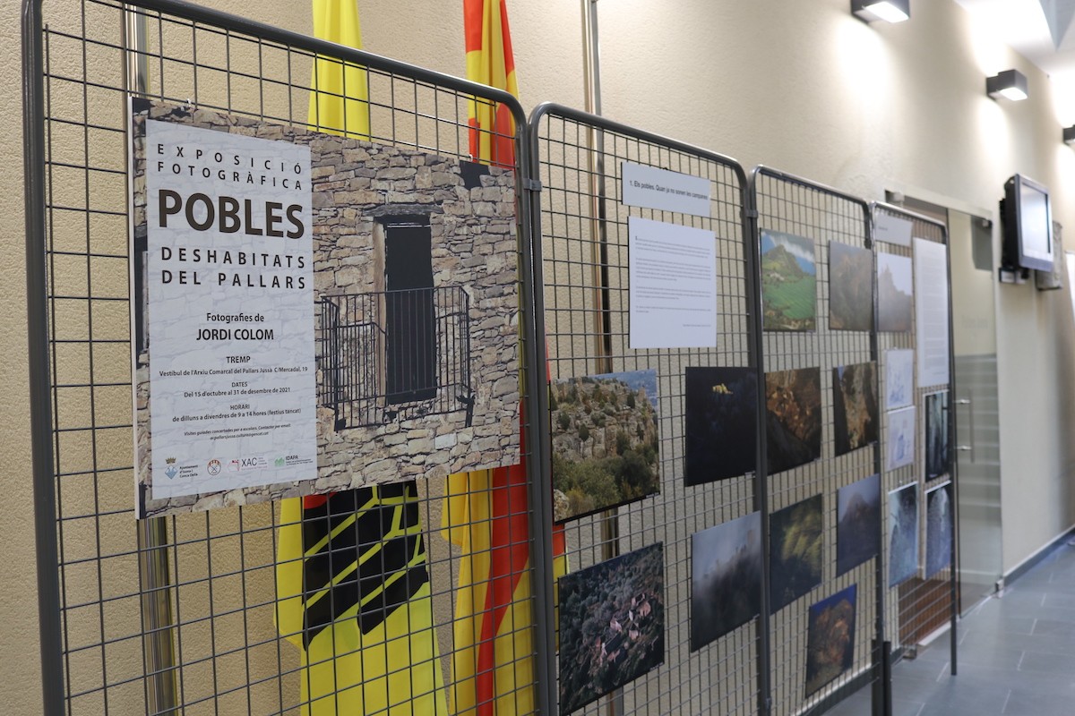 Les fotografies són testimonis de la marxa dels habitants de molts pobles