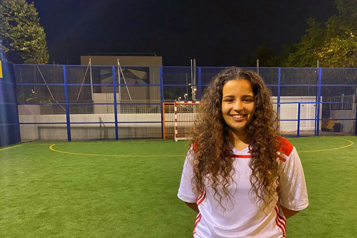 Laila Fetian, futbolista de l'Estrellas Zohor