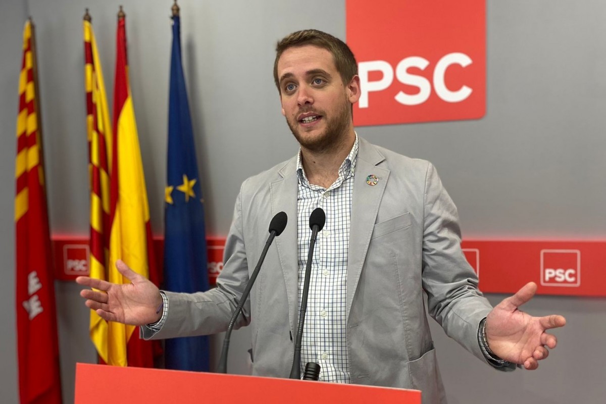 Javier García, regidor del Partit Socialista de Catalunya a Terrassa