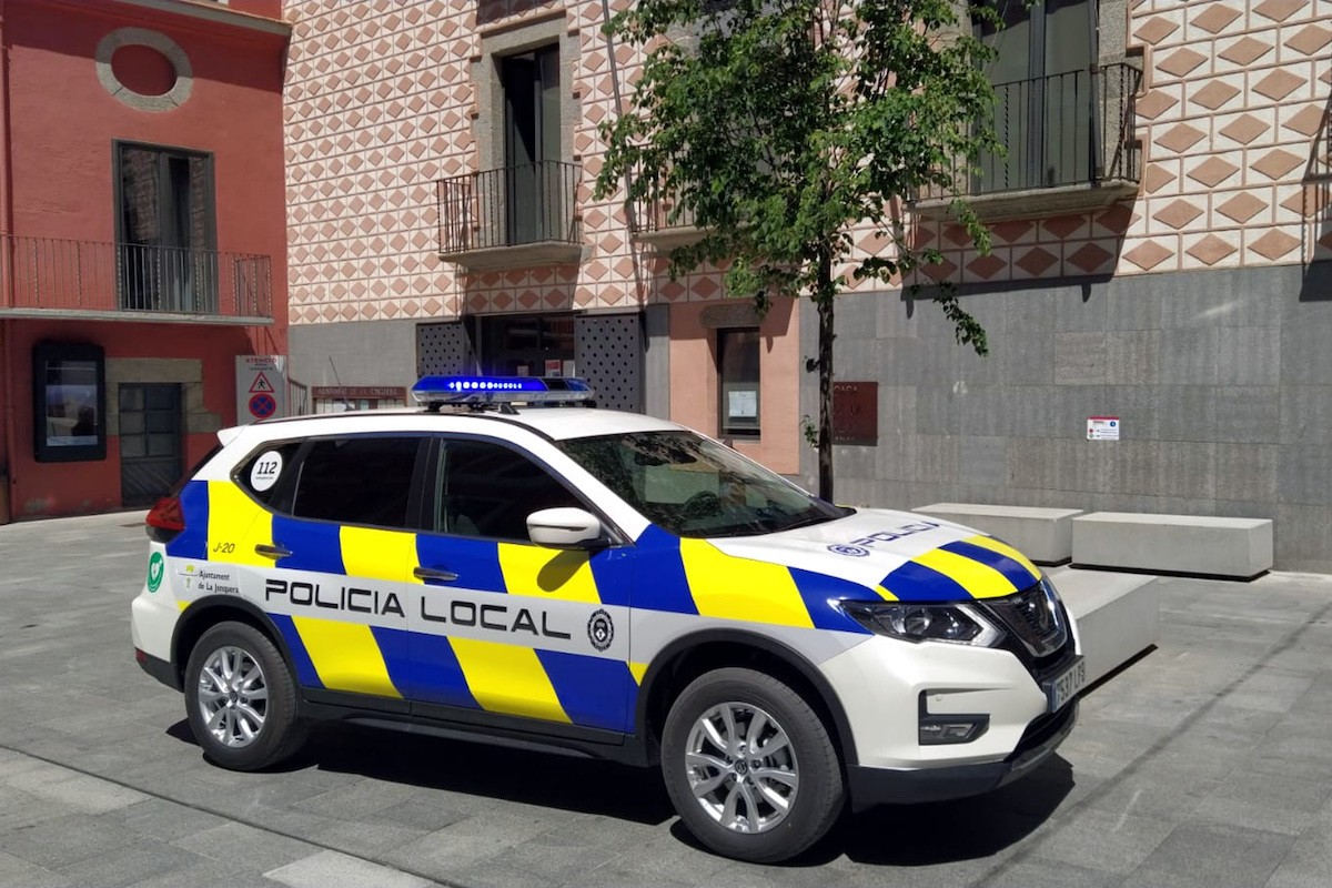Imatge de recurs d'un vehicle de la Policia Local de La Jonquera