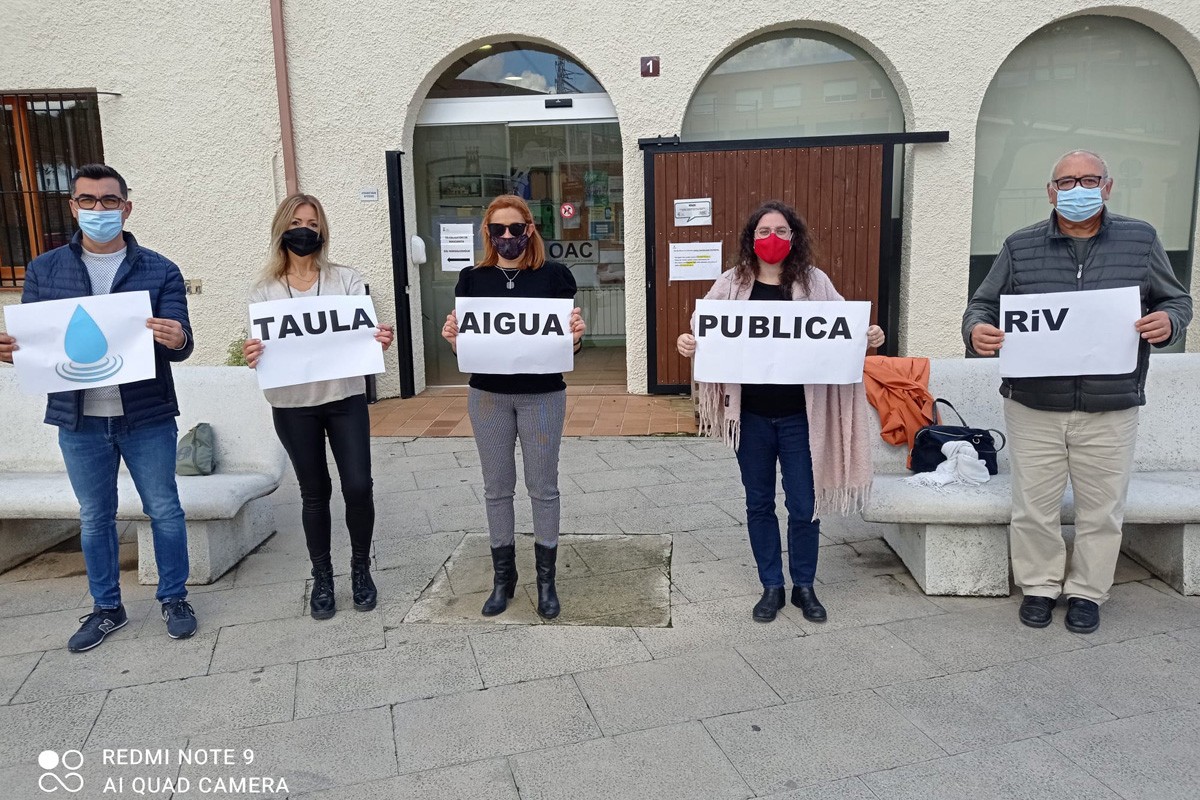 Veïns de Riells i Viabrea reclament la municipalització de l'Aigua 