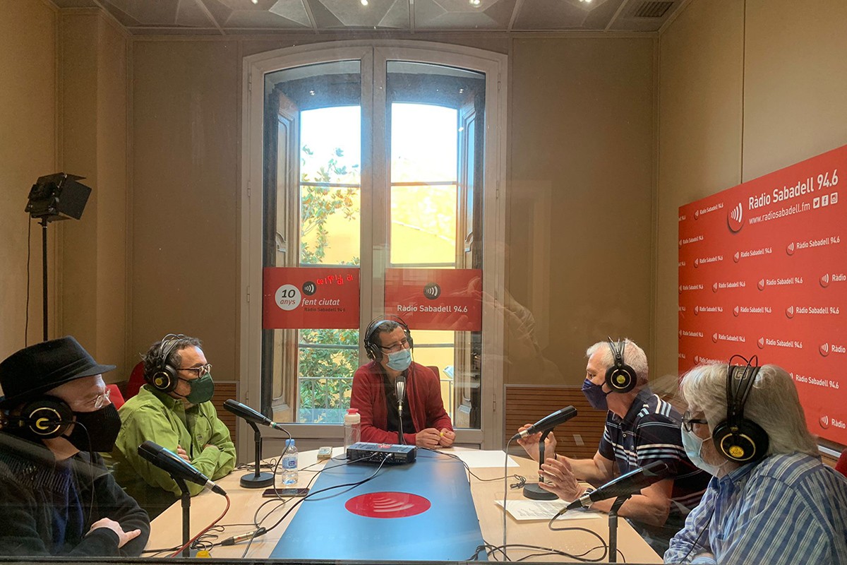 L'estudi de Ràdio Sabadell 