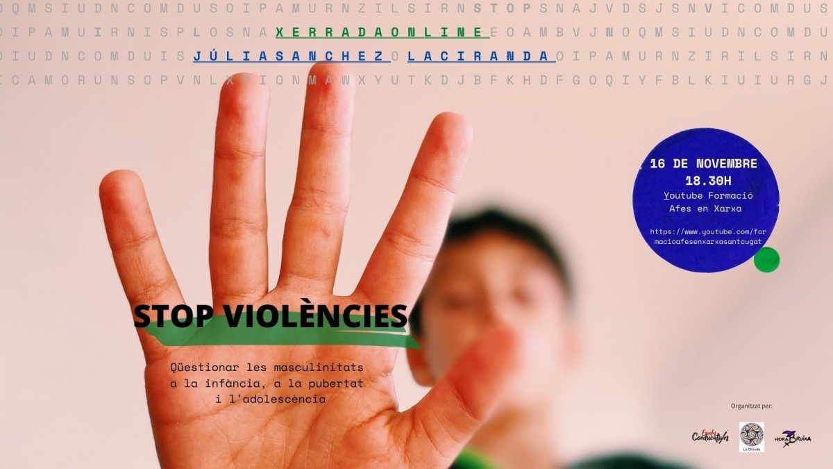 Cartell del programa Stop Violències