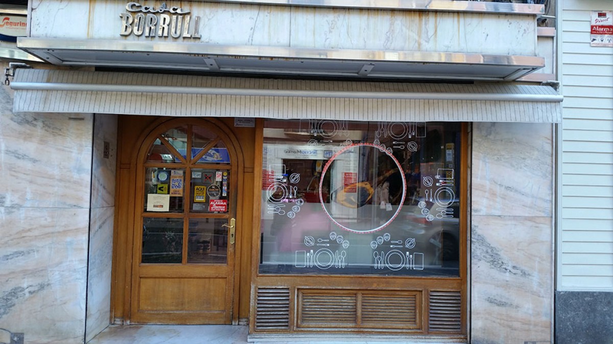 Una imatge de l'exterior de la botiga al raval de Martí Folguera, de Reus