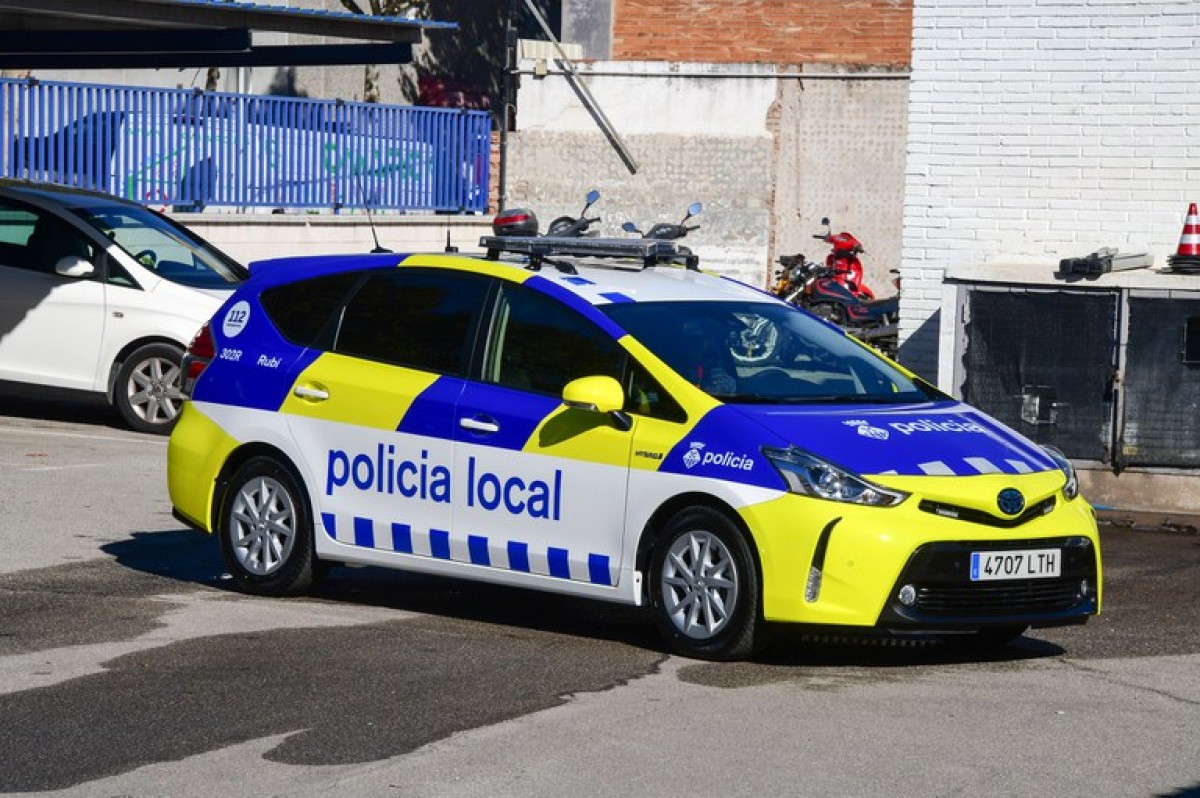 Un dels nous cotxes de la Policia Local de Rubí.