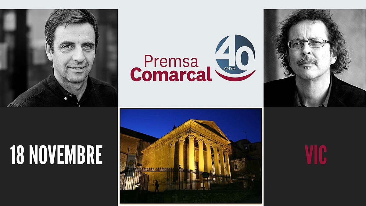 El professor Jordi Serrat i l'historiador Lluís Costa seran uns dels protagonistes de l'ACPC a Vic