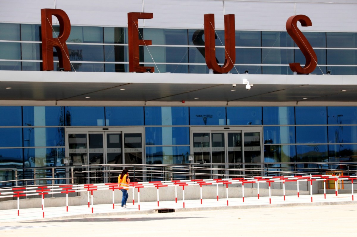 Una imatge d'arxiu de l'Aeroport de Reus, el passat estiu