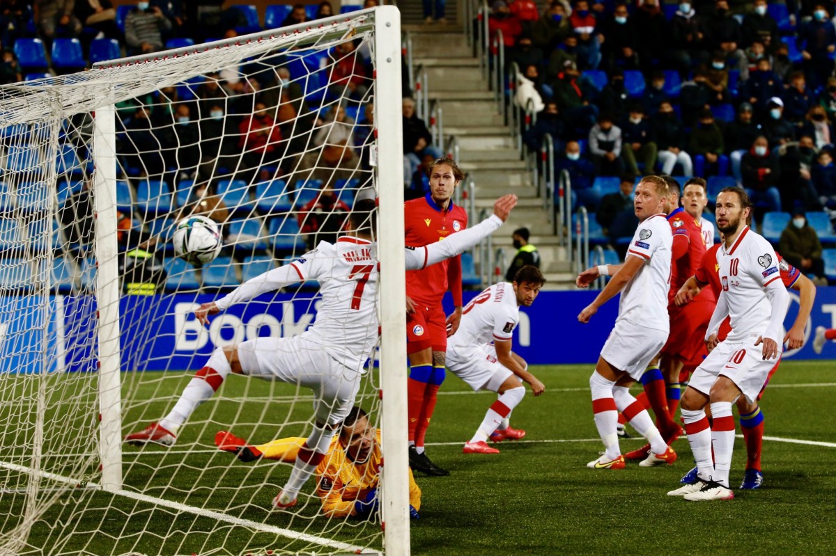 El partit d'Andorra contra Polònia