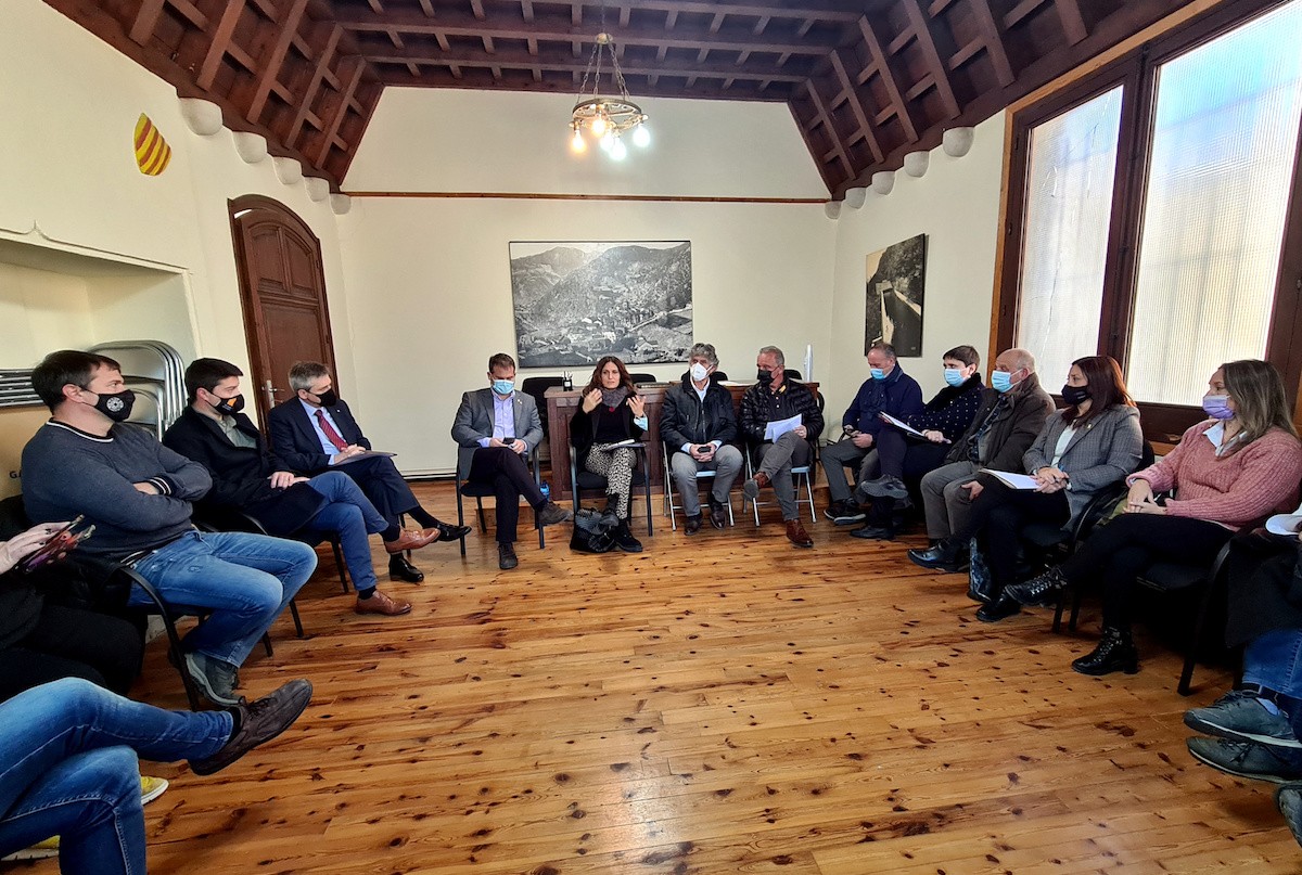 Vilagrà, reunida aquest divendres amb alcaldes i alcaldesses a Tírvia