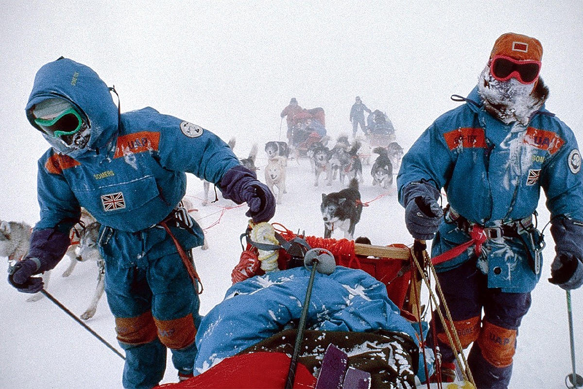 Un fotograma del film «After Antarctica», guanyadora del gran premi Flor de Neu d'Or al Festival de Cinema de Muntanya de Torelló