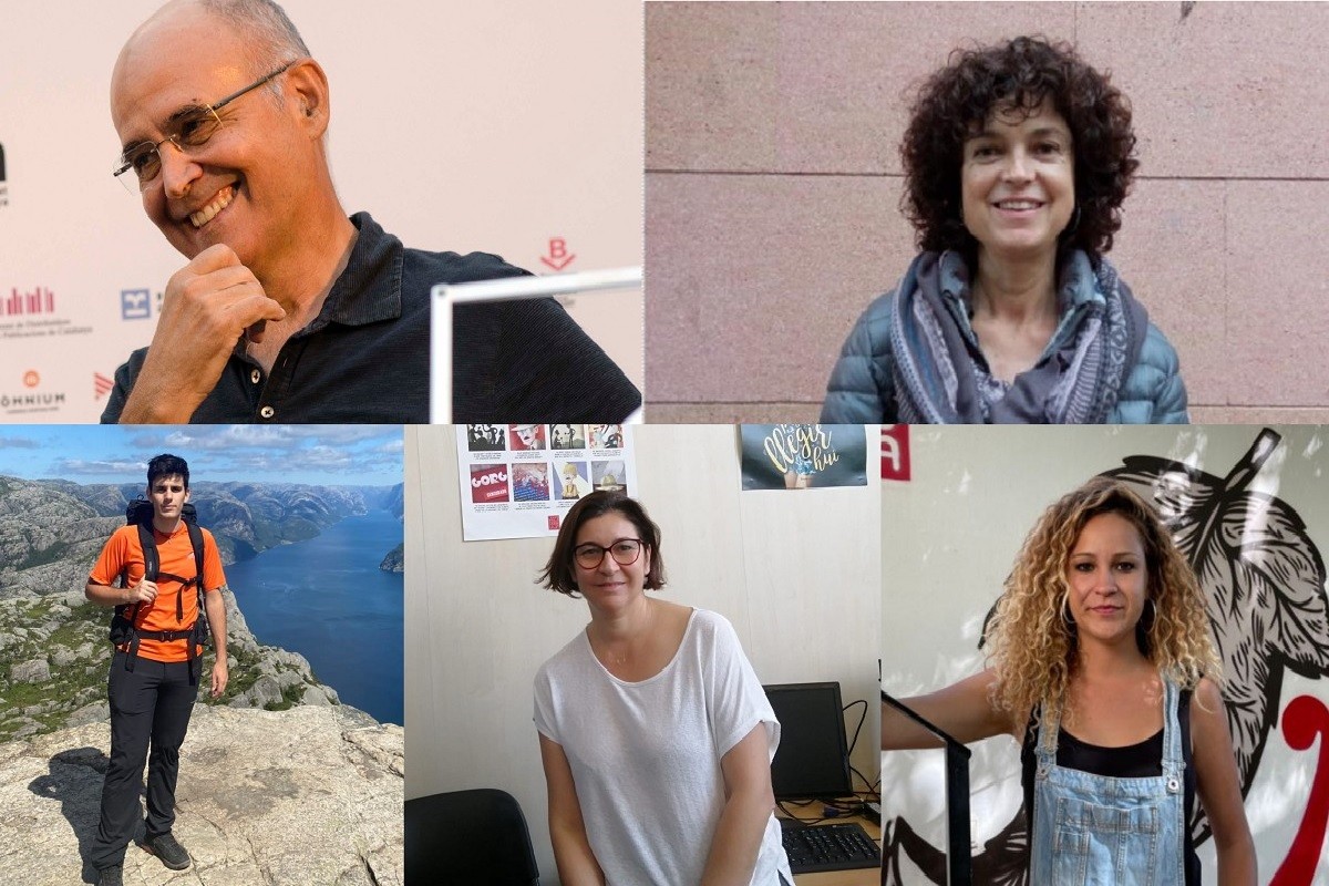 Isidor Marí, Joana Mollà, Biel Pallarès, Josepa Costa i Aina Vidal expliquen a NacióDigital la seva tasca en defensa de la llengua