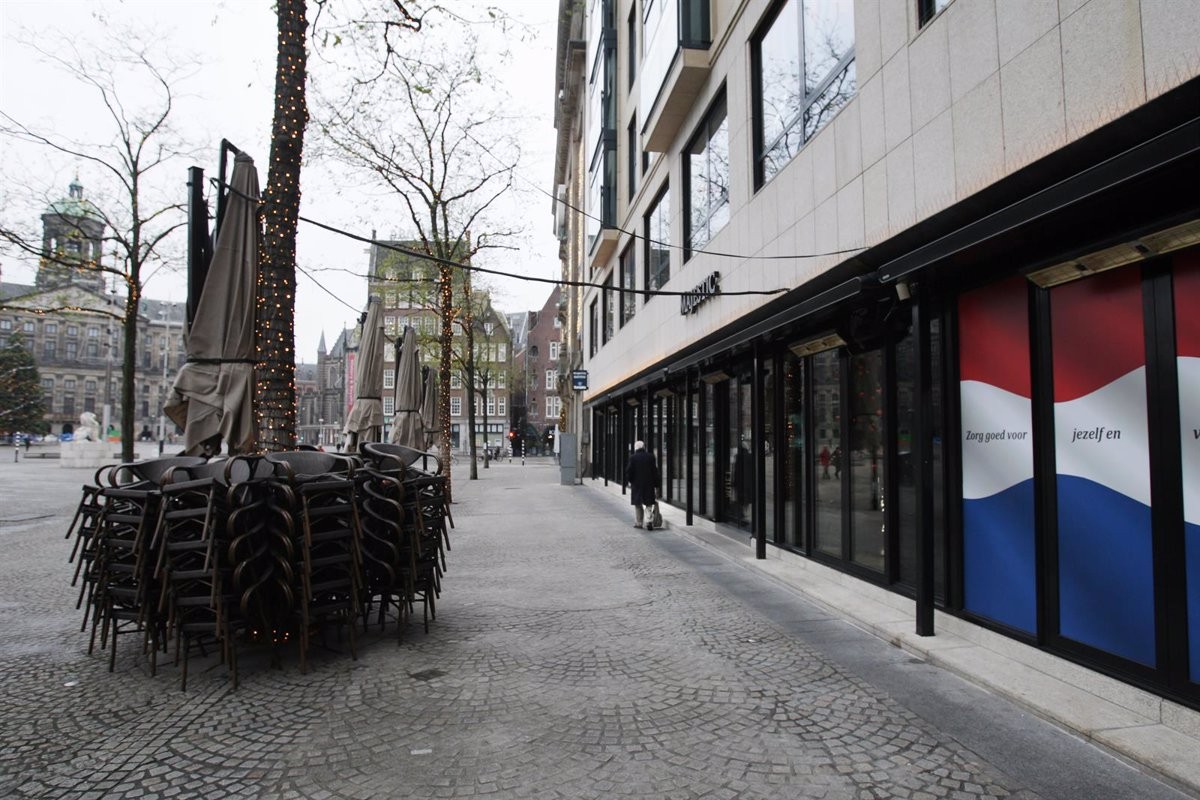 Un bar, tancat a Àmsterdam