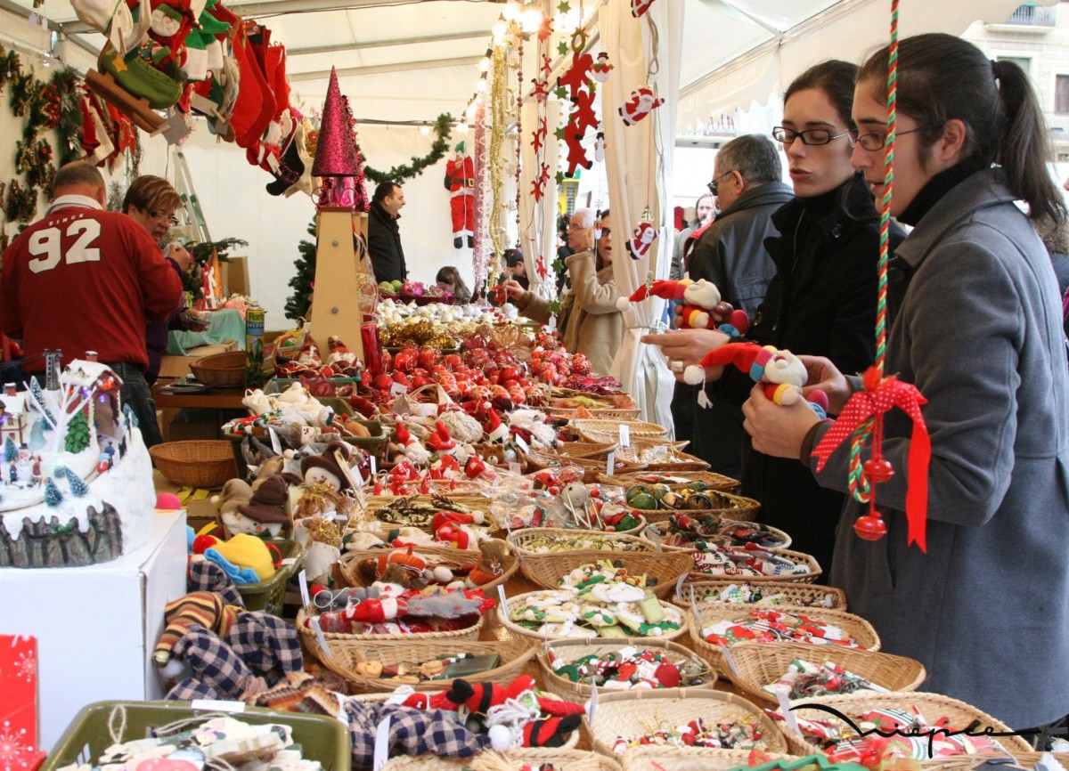 Imatge d'arxiu d'un mercat de Nadal
