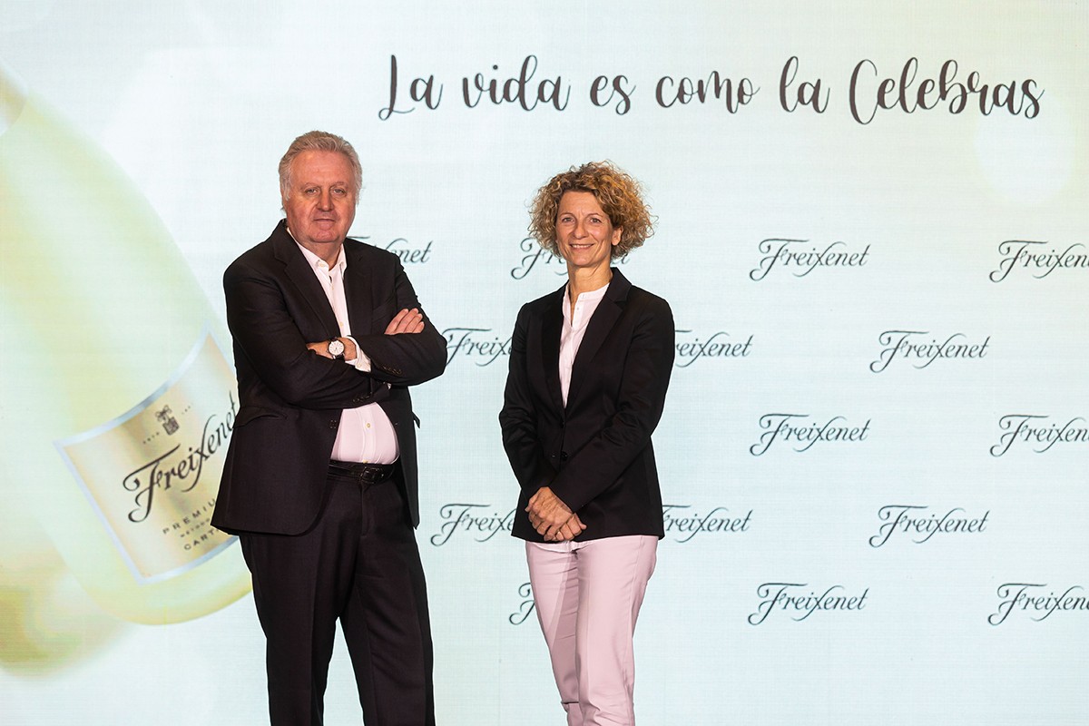 Pedro Ferrer i Martina Obregón, CEO i CMO de Freixenet respectivament
