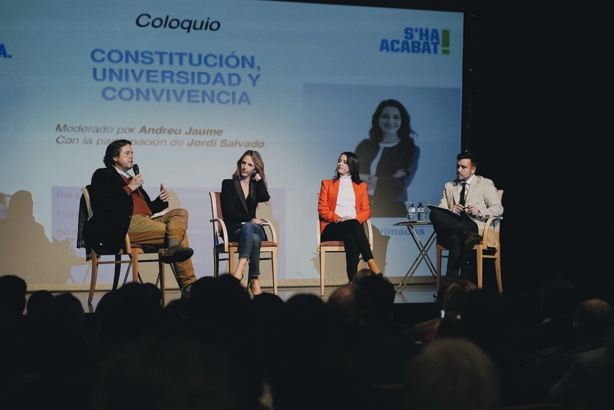 Andreu Jaume, Álvarez de Toledo, Inés Arrimadas i Jordi Salvadó.
